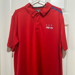 Washington Capitals Red Polo Shirt